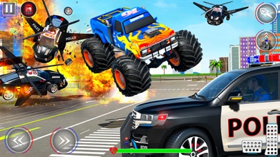 US Police Heli Car Chase Games Screenshot