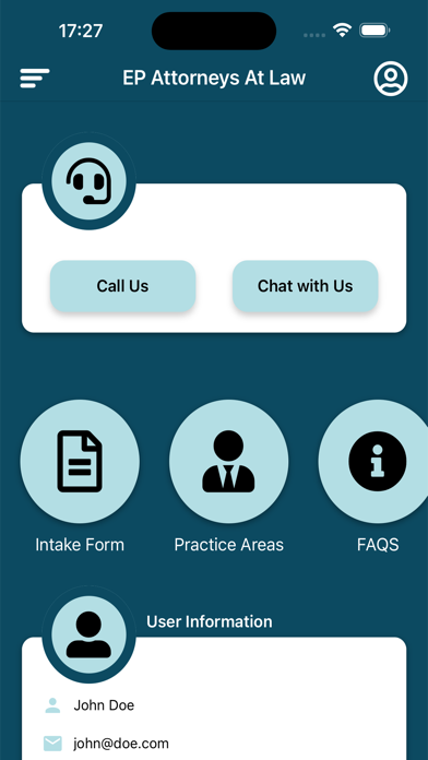 Englander Peebles Injury App Screenshot