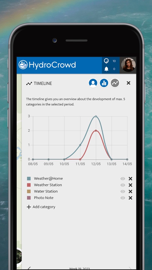 #6. HydroCrowd (iOS) 由: SPOTTERON Gmbh