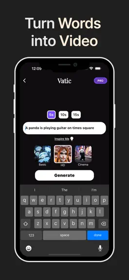 Game screenshot Vatic - AI Video Generator mod apk