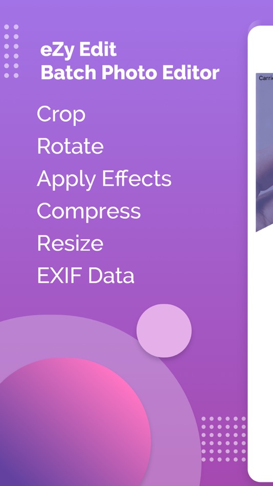 #1. eZy Edit: Batch Photo Editor (iOS) 由: Whizpool