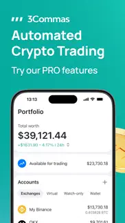 3commas: crypto trading tools iphone screenshot 1