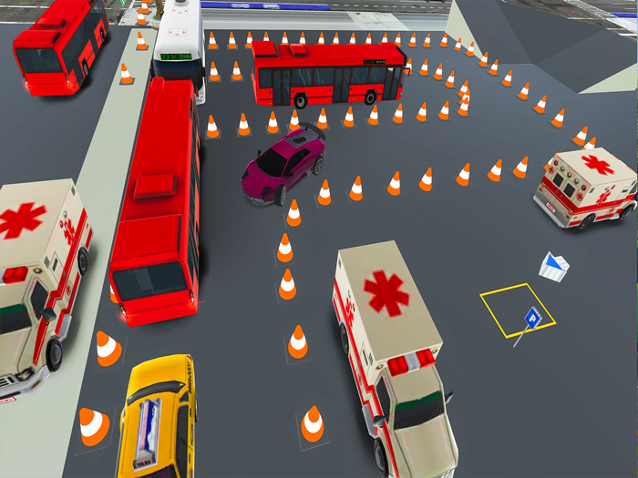 Sports Car Drive Parking 3D