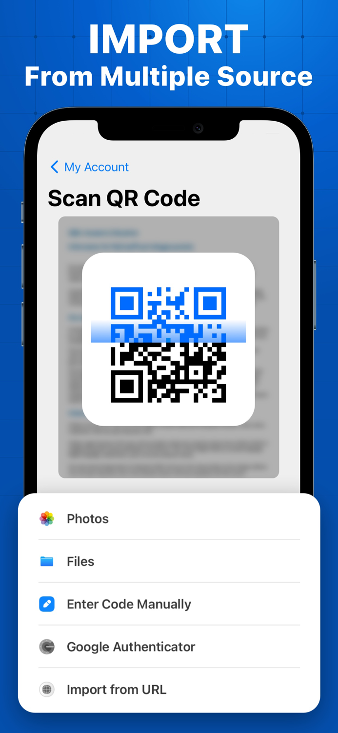 Authenticator app - 2FA MFA