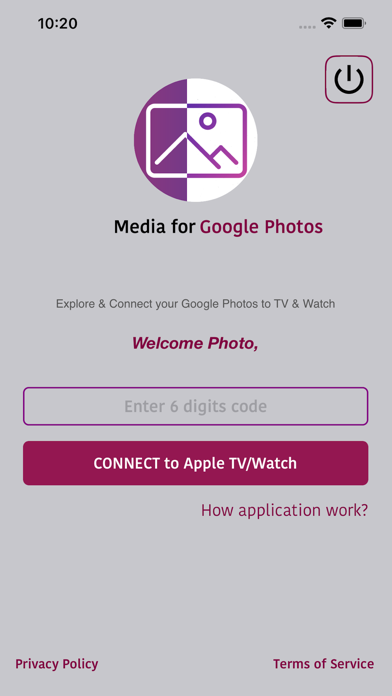 Media for Google Photos Screenshot