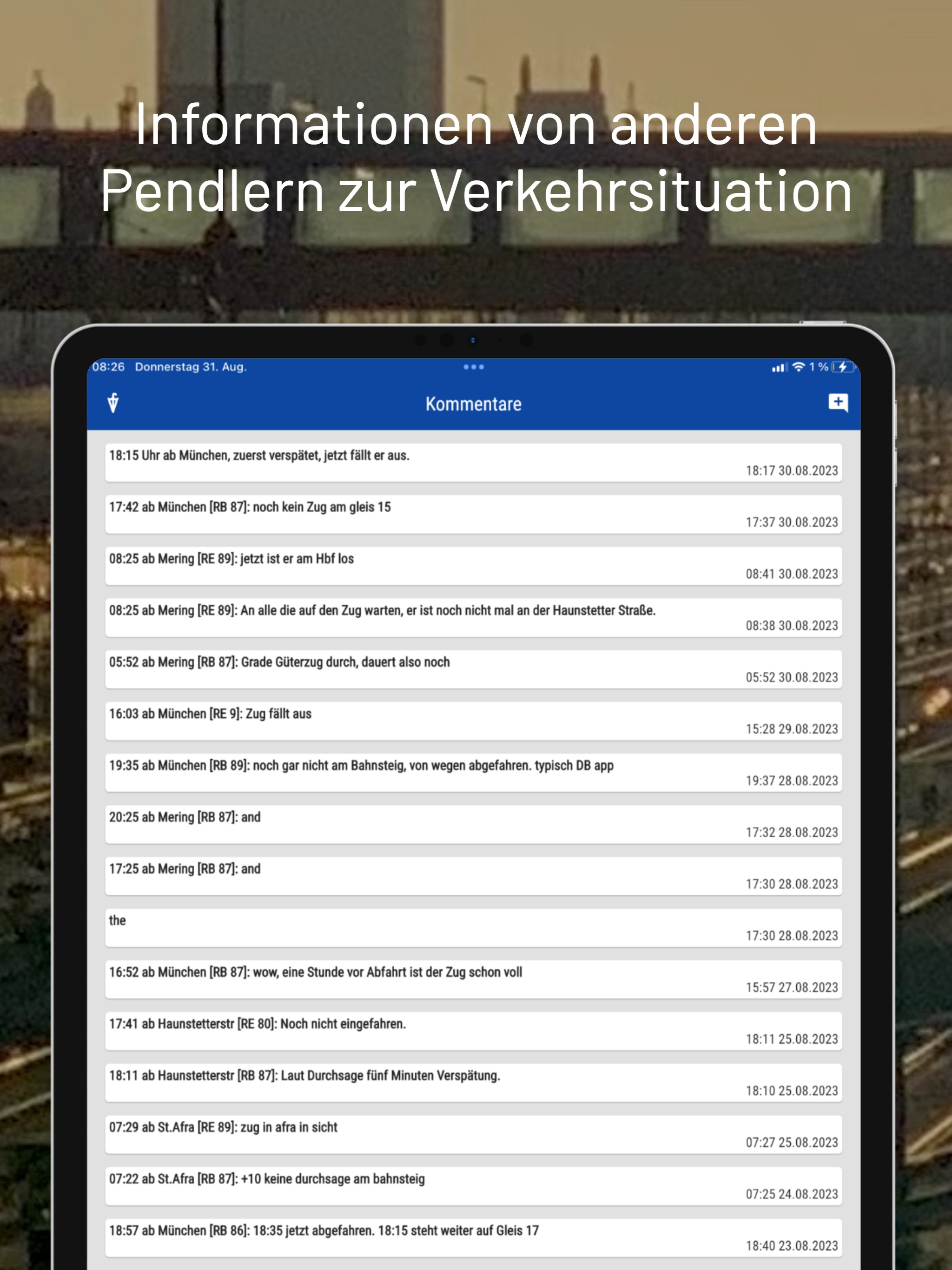 Pendlerinfo screenshot 13