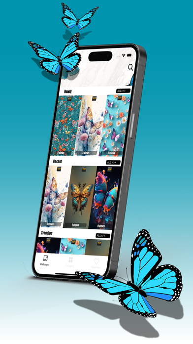 Butterfly Wallpaper 4K Screenshot
