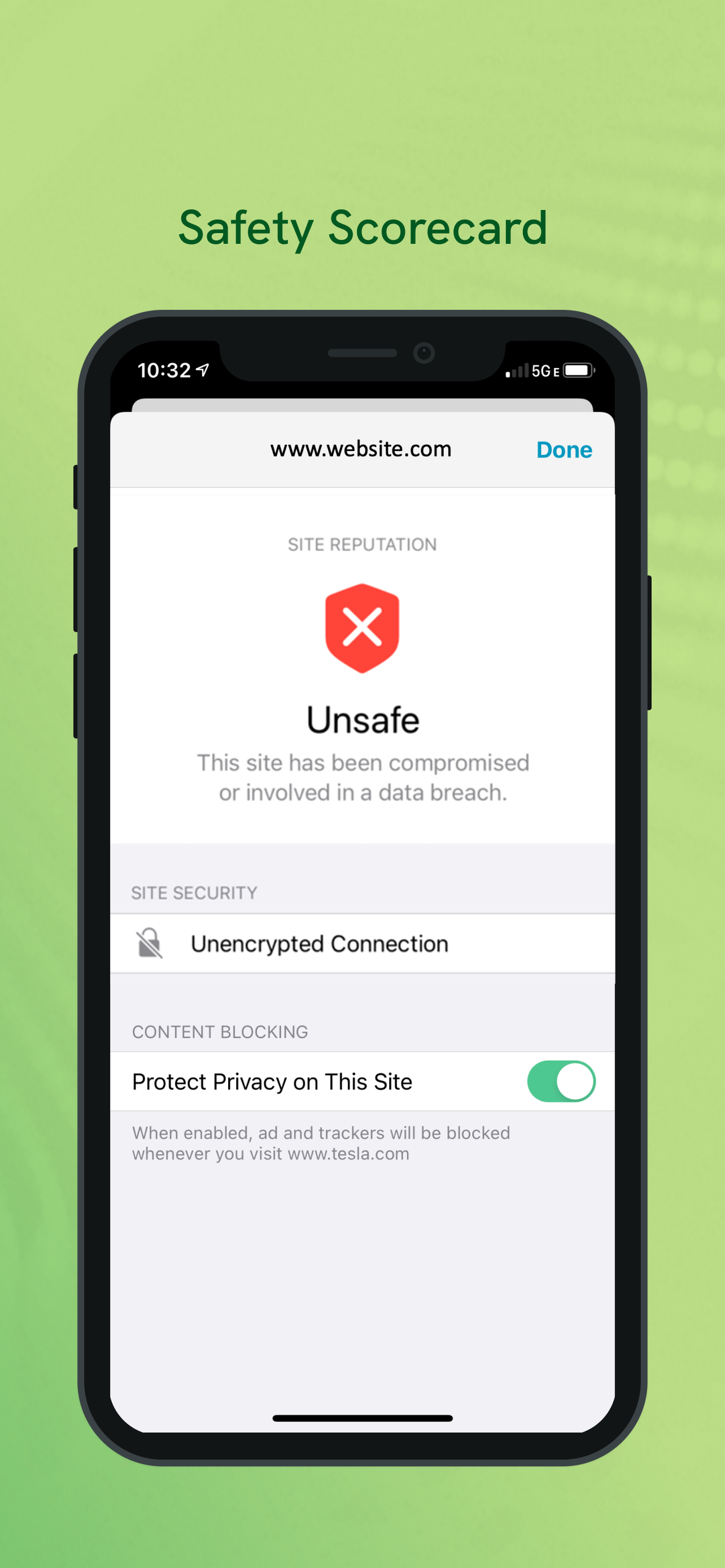 Privacy Expert: Safe Browser screenshot 3