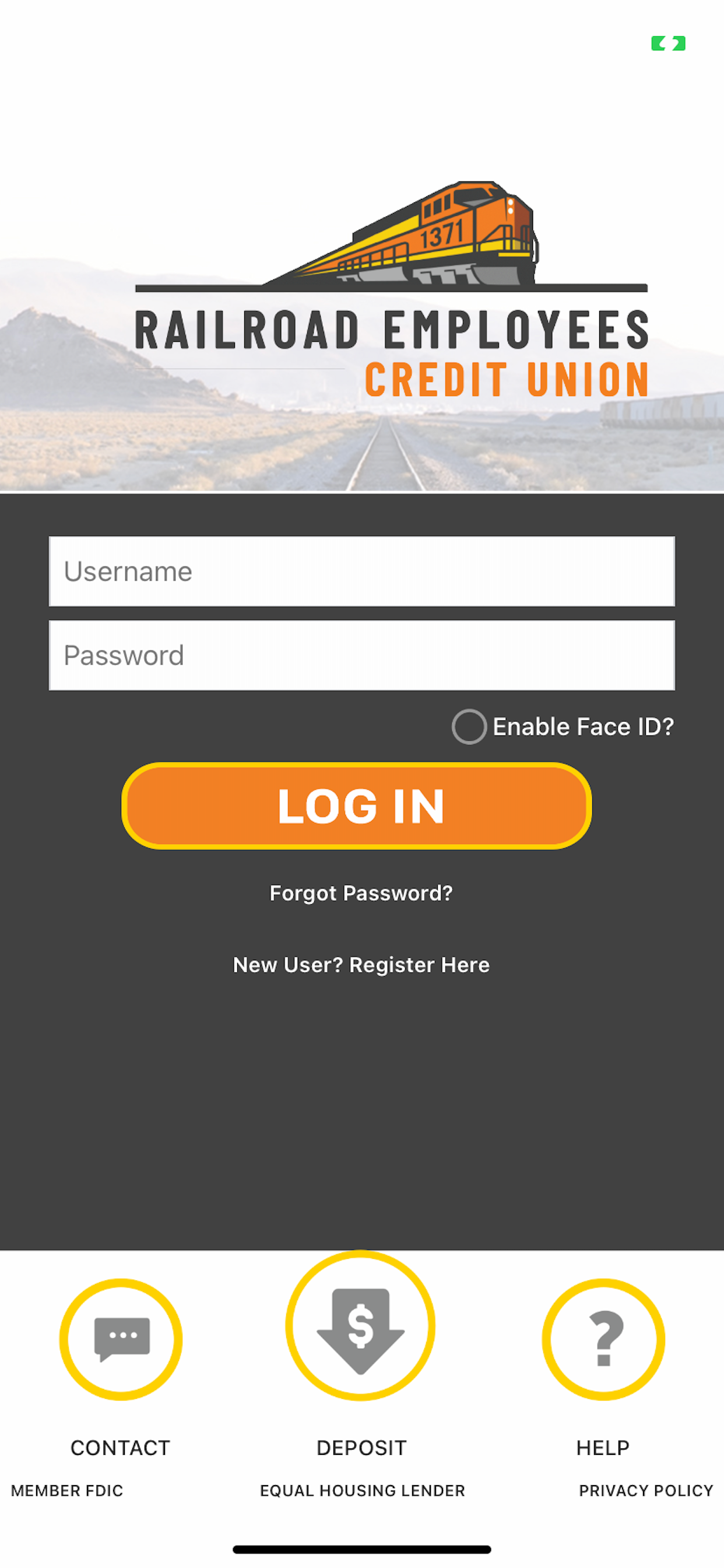 Railroad ECU Check Deposit RDC