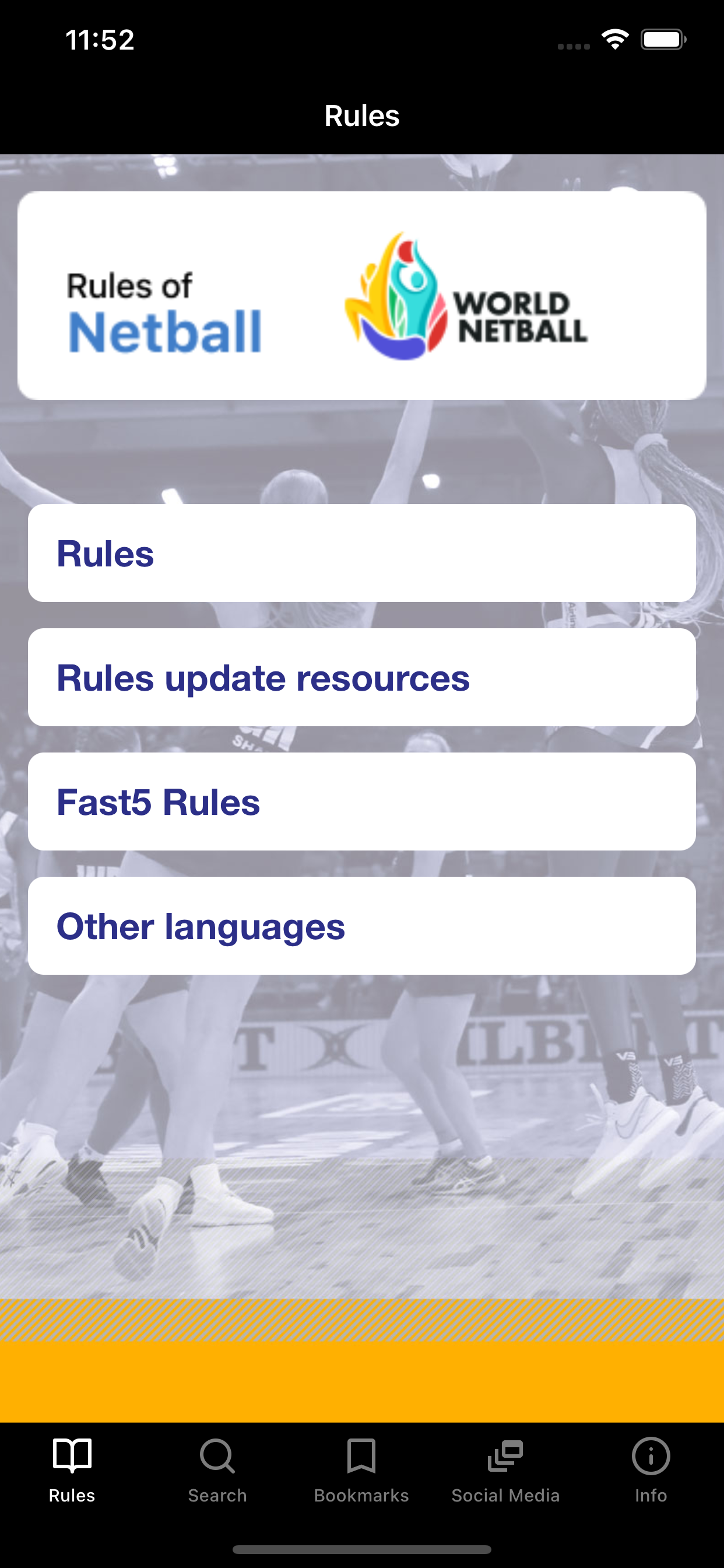 Rules of Netball