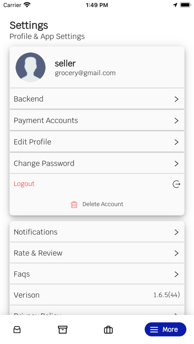 Megadealmz Seller Screenshot