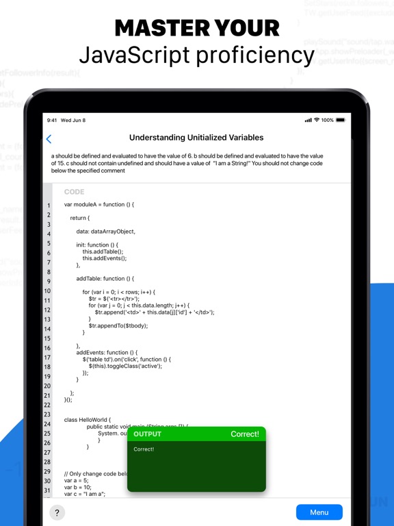 JavaScript Coding Academy screenshot 4