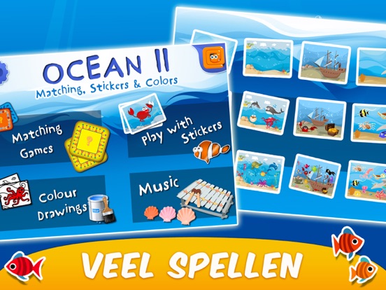 Ocean 2: Kinder Spelletjes 3-5 iPad app afbeelding 5
