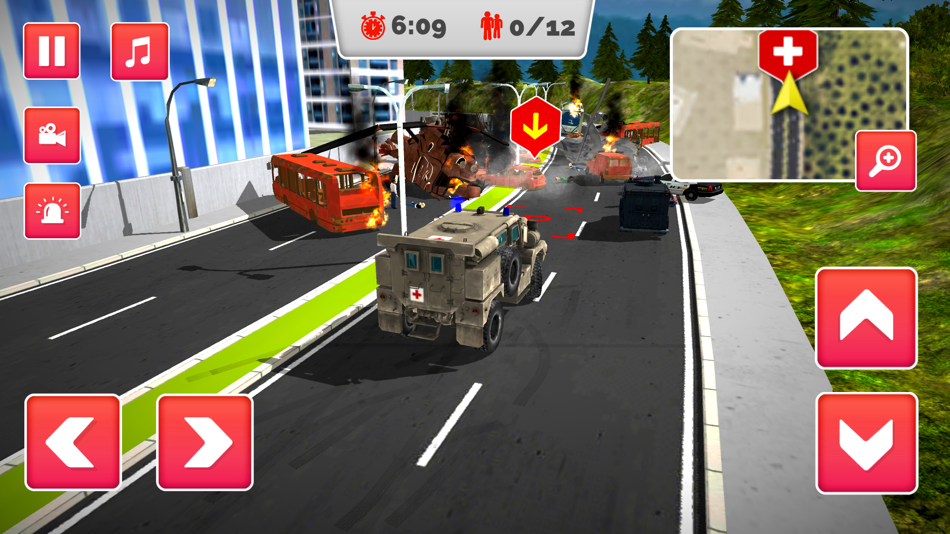 #5. Real Emergency Ambulance 3D (iOS) 由: Xander Khudanich
