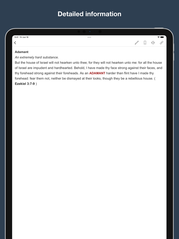 Screenshot #6 pour Bible Dictionaries and Books