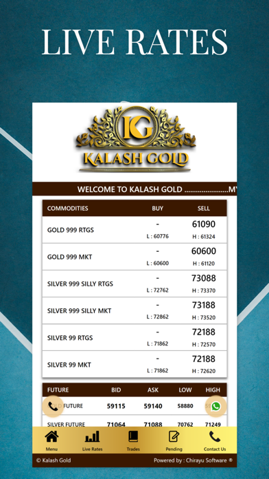 Kalash Gold Screenshot