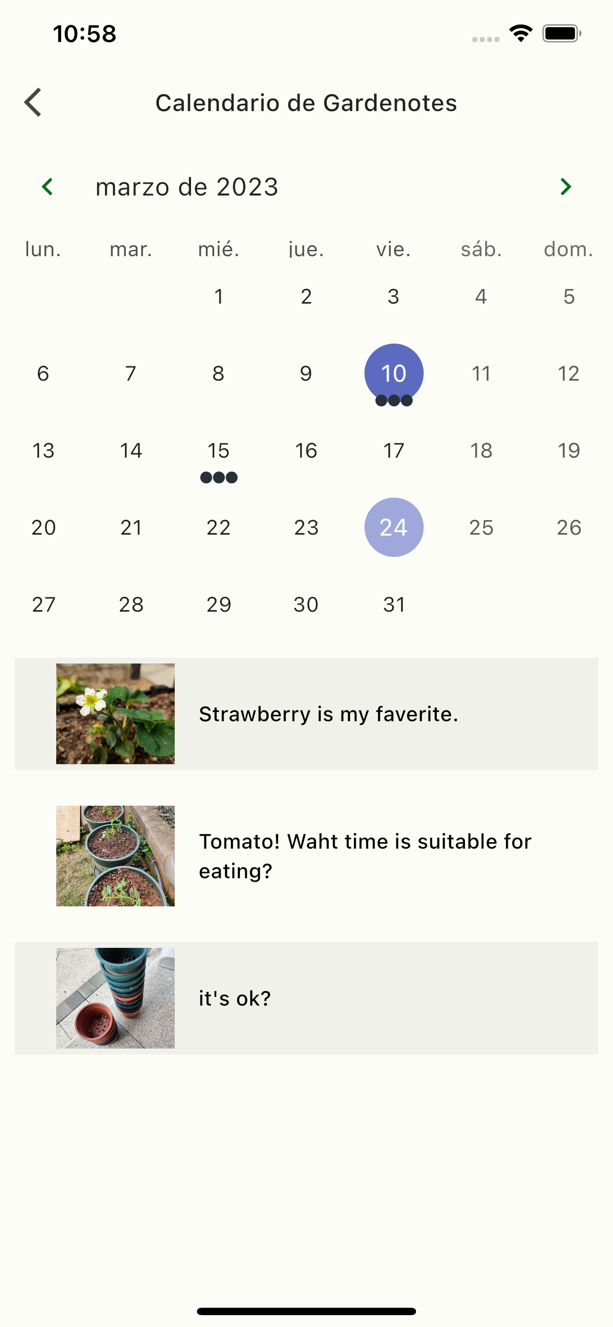 Gardenotes