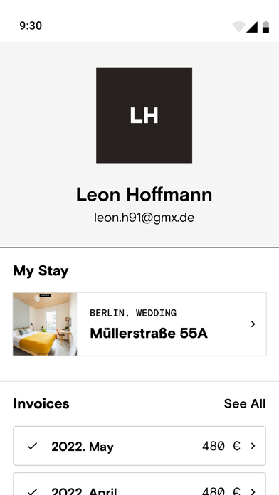 Habyt Co-living Screenshot