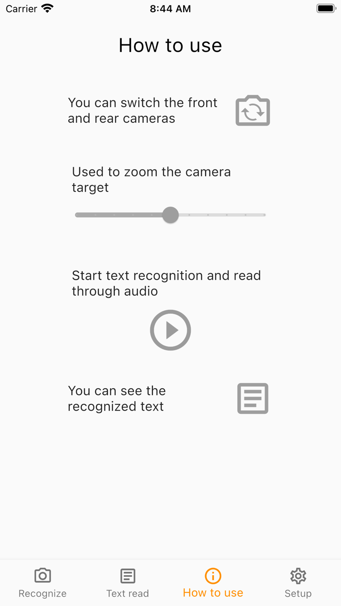 Magnifying glass with AI eyes