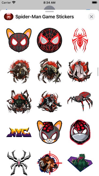 Spider-Man Game Stickers screenshot-4