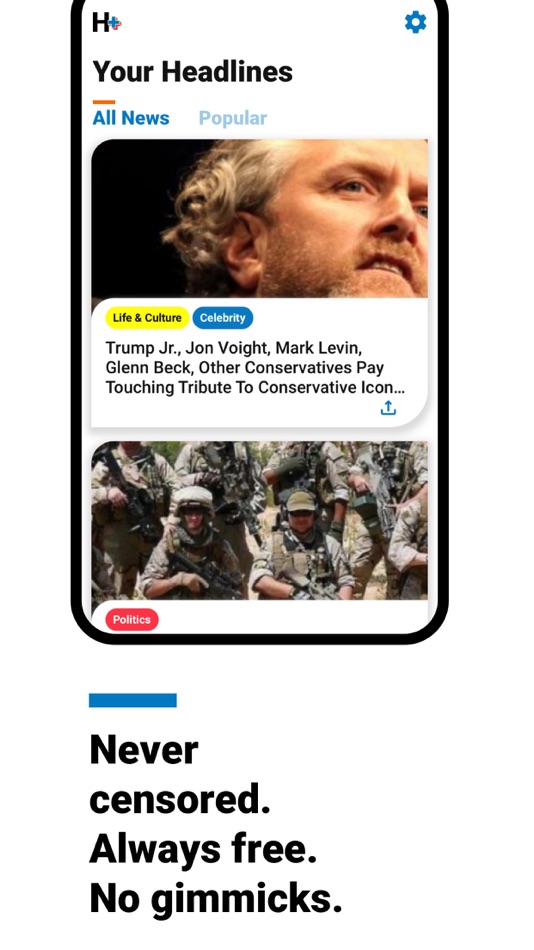 #4. Headlines Plus (iOS) 由: The Publisher Desk