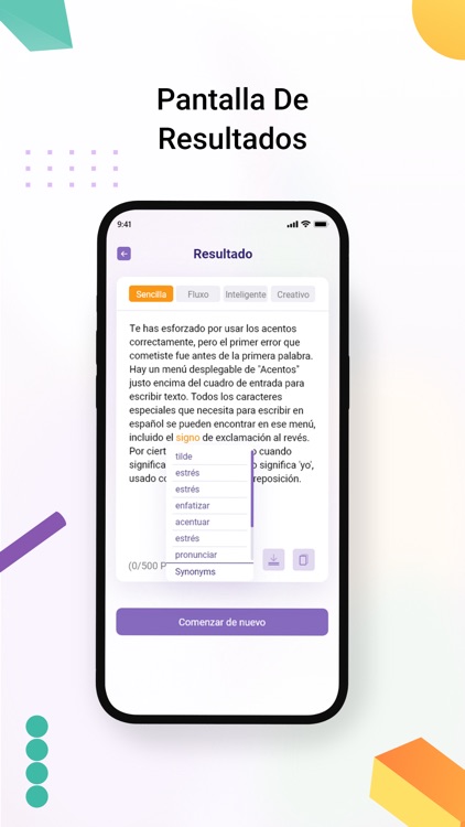 Parafrasear Textos screenshot-4