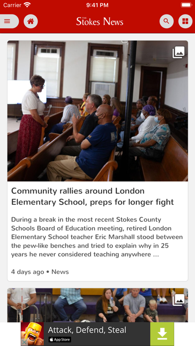 The Stokes News eEdition Screenshot