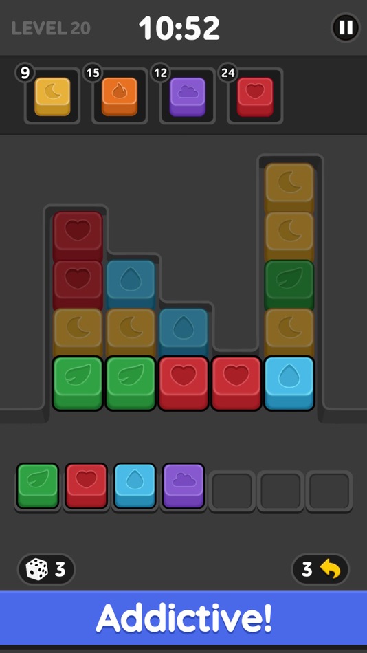 #2. Tile Blast (iOS) 由: Loop Games Oyun Teknolojileri Anonim Sirketi