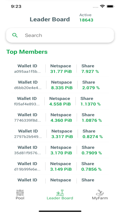 XCHPool Screenshot