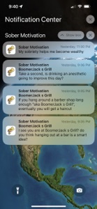 Sober Motivation: Tracker. AA screenshot #1 for iPhone