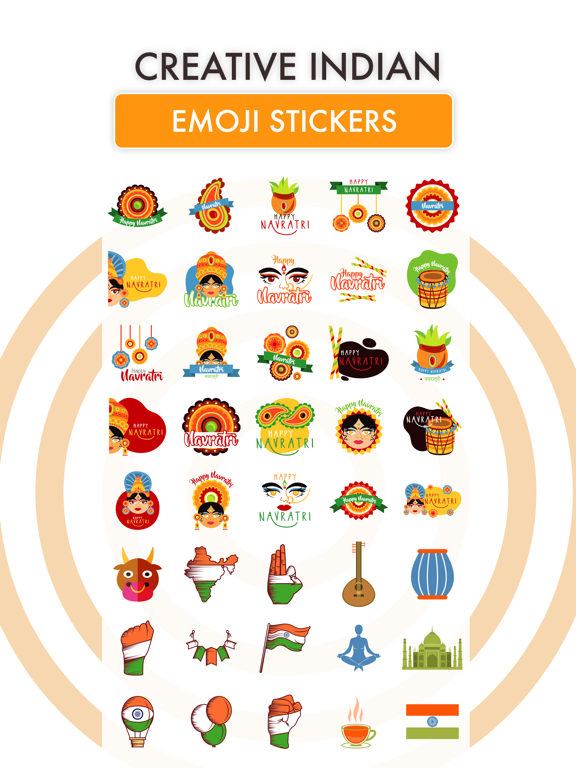 Screenshot #5 pour Made In India Emoji Stickers