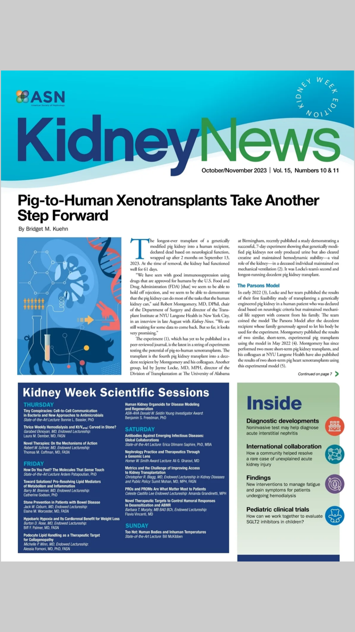ASN Kidney News
