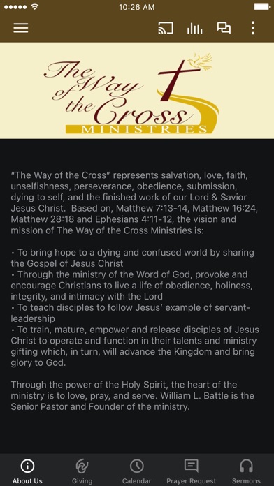 TWOTCM CHURCH APP Screenshot