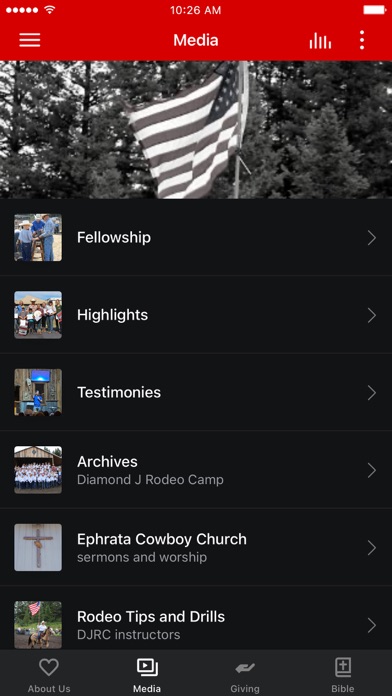 Diamond J Cowboy Church Screenshot