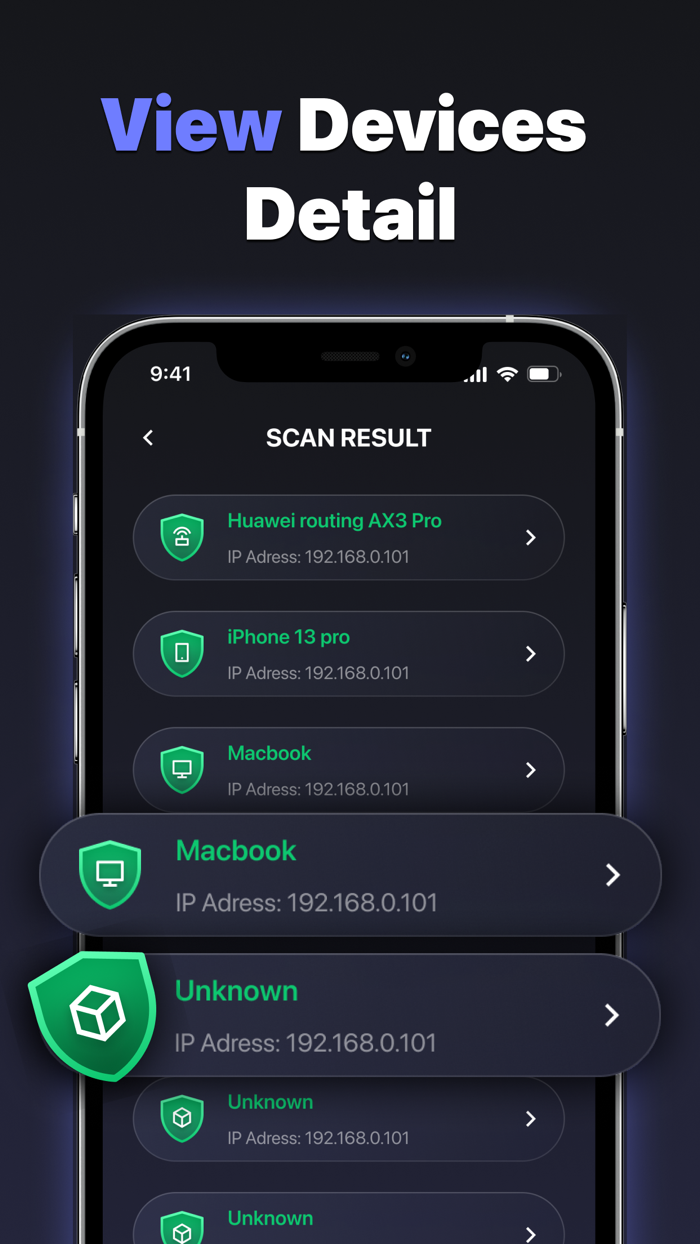 CamDetective Device Scanner
