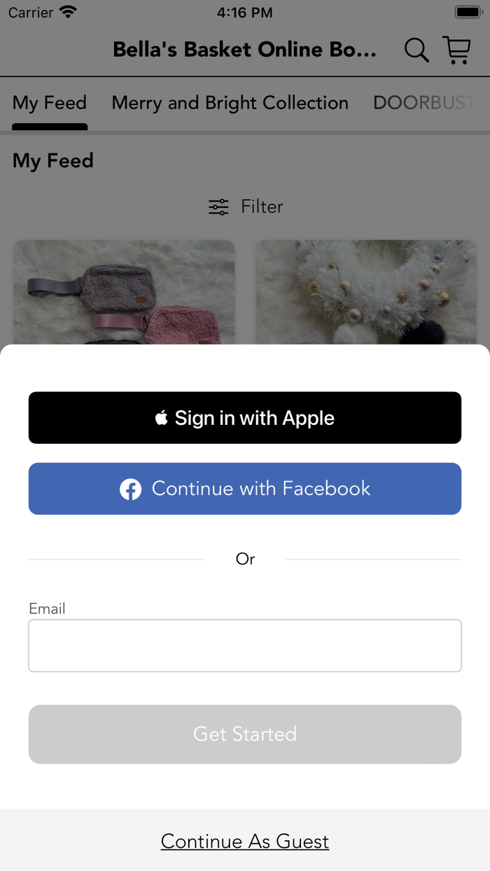 Bellas Basket Online Boutique