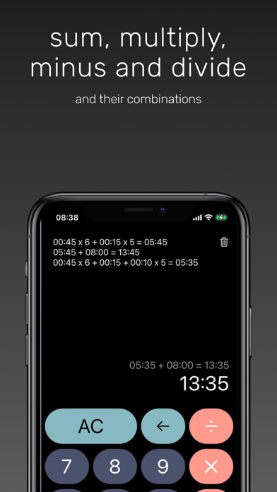 Calculator for Time PRO Screenshot