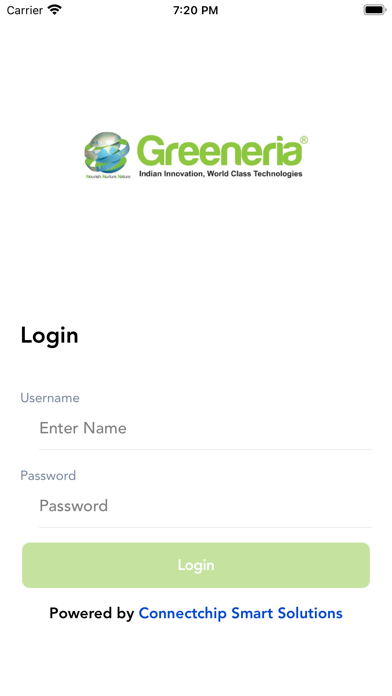 Greeneria Smart Water Meter Screenshot