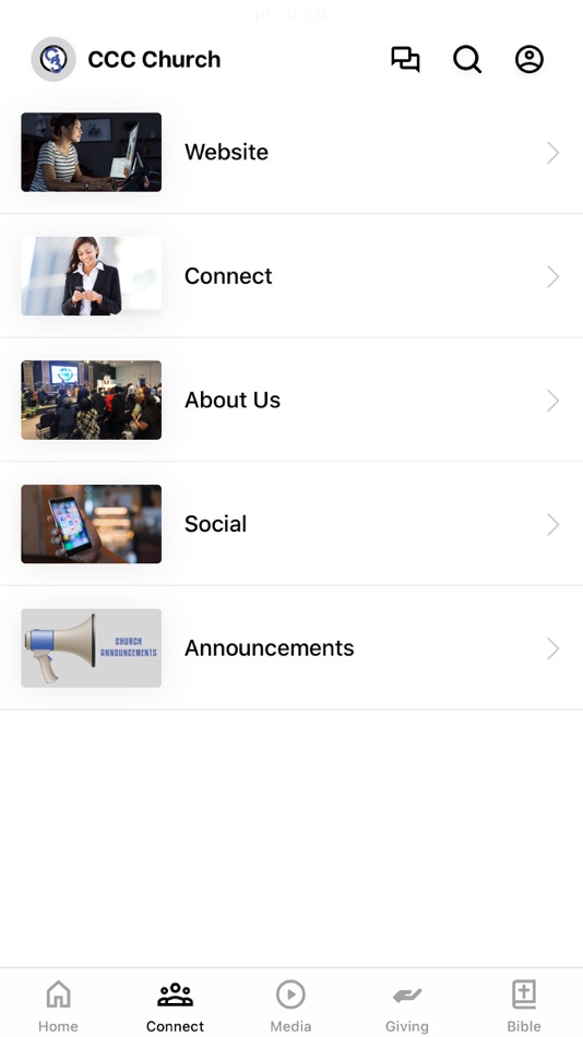 #2. Concord Christian Center (iOS) 由: Concord Christian Center