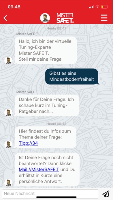 Tuning-Ratgeber Screenshot