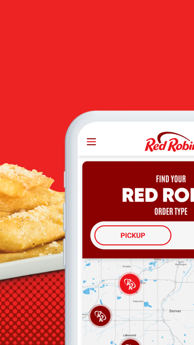 Red Robin Ordering Screenshot
