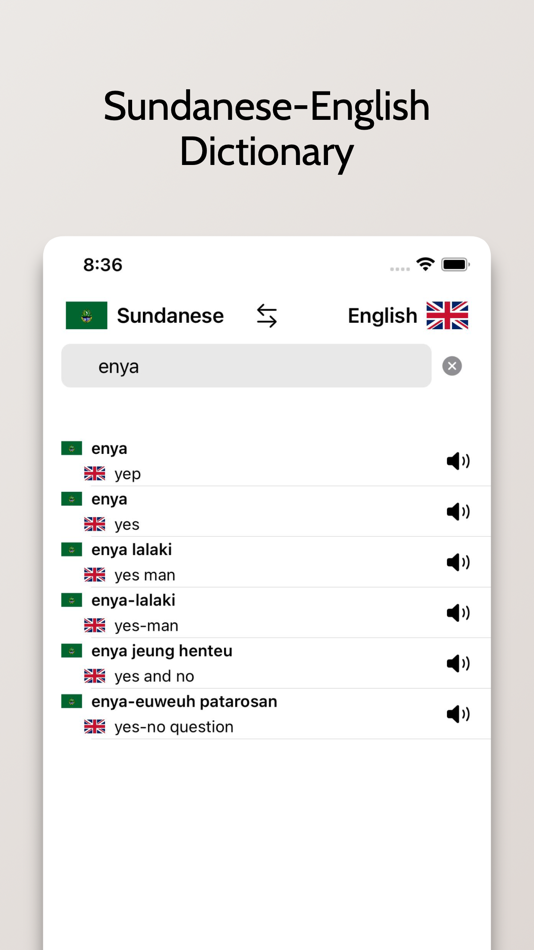 #4. Sundanese-English Dictionary (iOS) Podle: FB PUBLISHING LLC