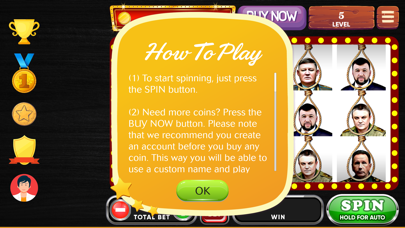 War Criminal Slot Machine Screenshot