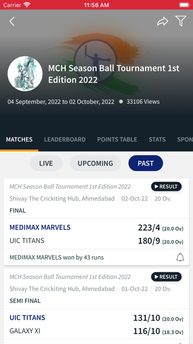 ICCA Cricket Screenshot