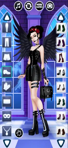 Game screenshot Dark Girl dress Up mod apk