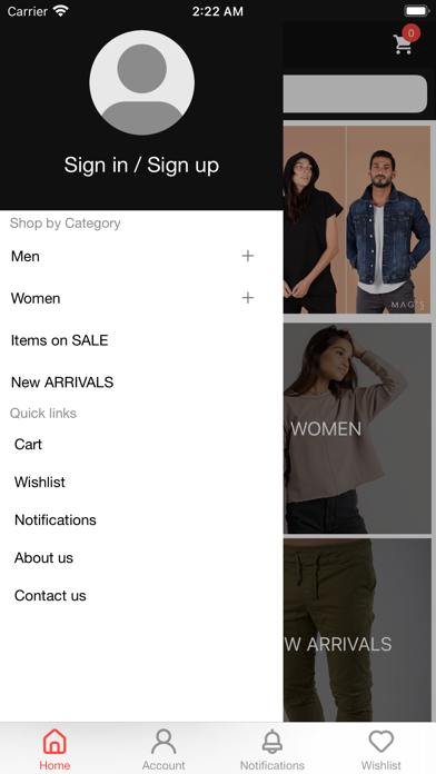 Mags Shop Screenshot