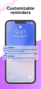 Habitime - Daily Habit Tracker screenshot #3 for iPhone