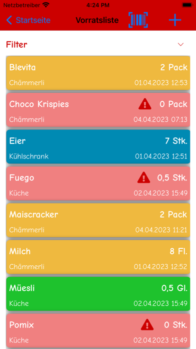 Mein Haushalt Screenshot
