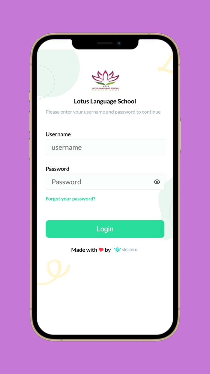 Lotus Language School LMS
