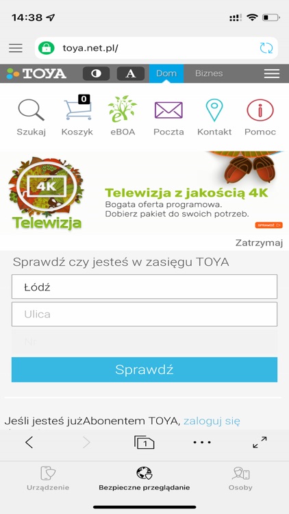 Bezpieczny Internet TOYA screenshot-3
